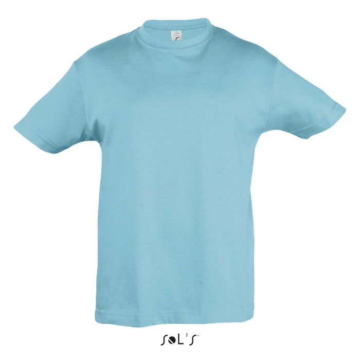 REGENT KIDS - REGENT KINDERT-SHIRT 150g - Atoll-Blau