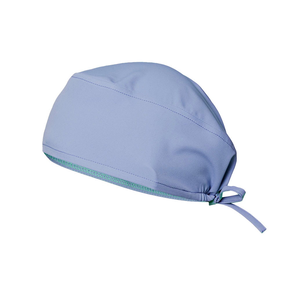 VL SAGA. Hygienemütze (140 g/m²), aus 100 % Mikrofaser - Pastellblau
