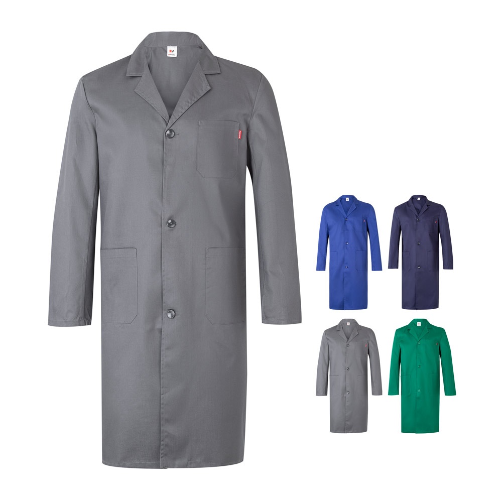 VL DANU. Kittel aus Twill (175 g/m²), aus Baumwolle (35 %) und Polyester (65 %)