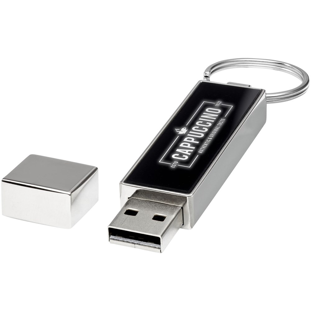 Rechteckiger Light Up USB Stick
