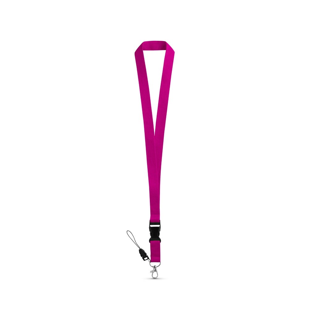 ANQUETIL. Lanyard aus Polyester - Violett