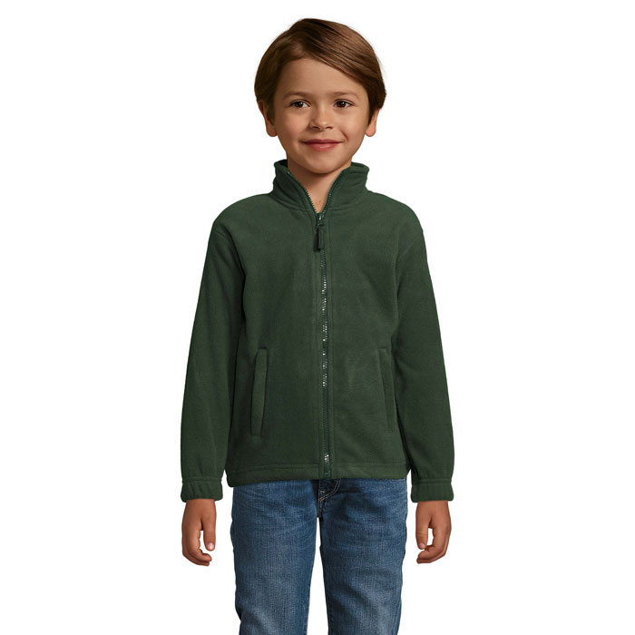 NORTH KIDS - NORTH KINDER FL JACKE  300g - grün