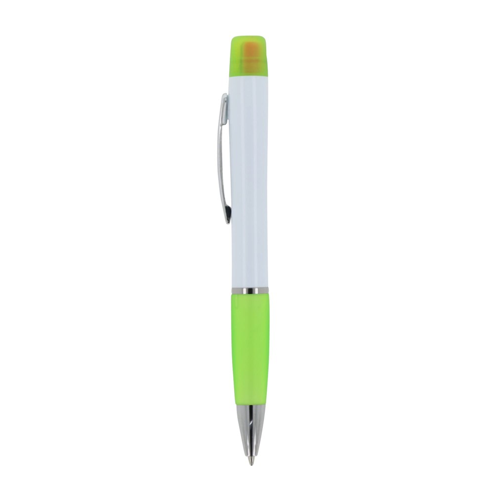 Kugelschreiber Hawaii mit dreifarbigem Textmarker