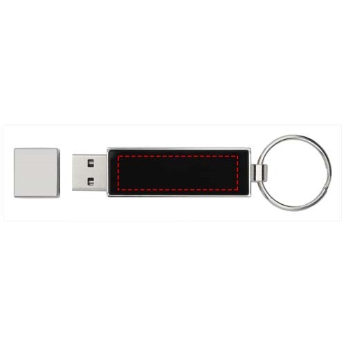 Rechteckiger Light Up USB Stick