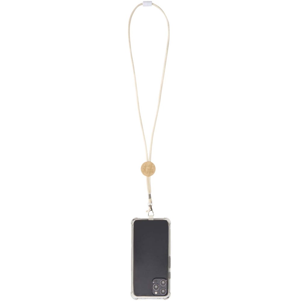 Adhab Smartphone Lanyard mit Bambusdetails