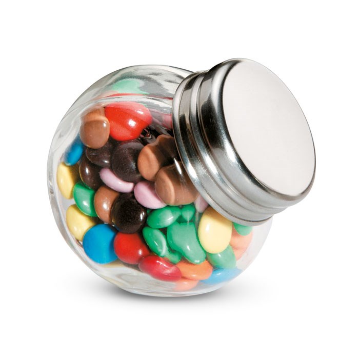CHOCKY - Schokolinsen im Glasspender
