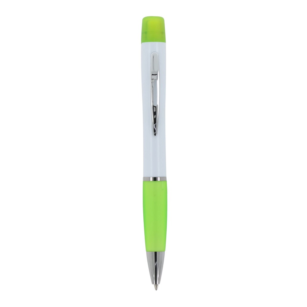Kugelschreiber Hawaii mit dreifarbigem Textmarker